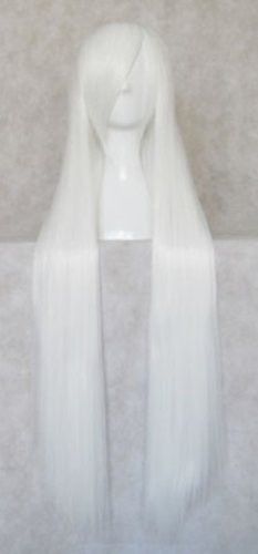 Peruca Branca 100cm